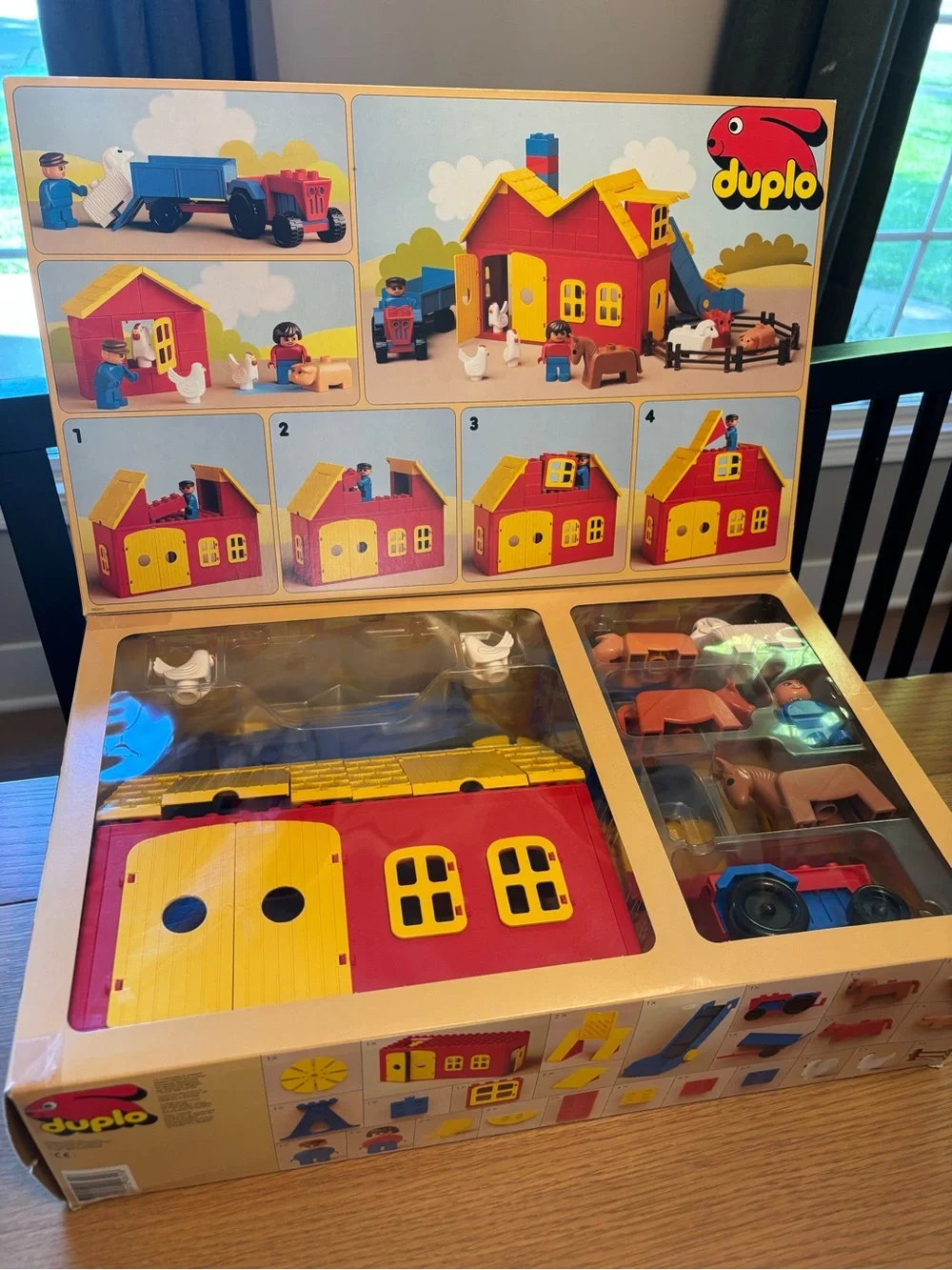 1985 Lego DUPLO Town Farm Set 2655 Play Farm Vintage